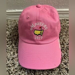 NWT 2017 Masters Ladies Golf Hat in Pink